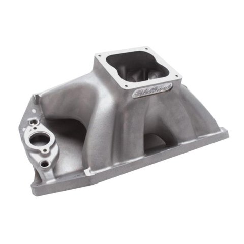 Edelbrock Manifold BBC Big Victor II Dominator Flange CNC -Port Matched