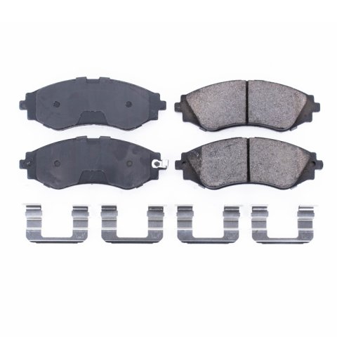 Power Stop 04-11 Chevrolet Aveo Front Z17 Evolution Ceramic Brake Pads w/Hardware