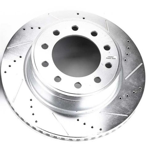 Power Stop 11-18 Ram 5500 Front Right Evolution Drilled & Slotted Rotor