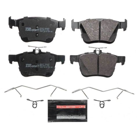 Power Stop 15-19 Volkswagen e-Golf Euro-Stop ECE-R90 Rear Brake Pads
