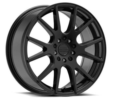 Raceline 147B Intake 17x7.5in / 5x110/5x115 BP / 40mm Offset / 72.62mm Bore - Gloss Black Wheel