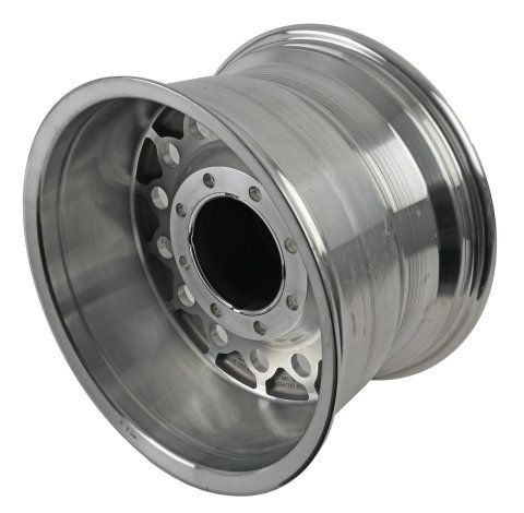 Raceline 887 Rock Crusher 16x10in / 8x170 BP / -24mm Offset / 130.81mm Bore - Polished Wheel
