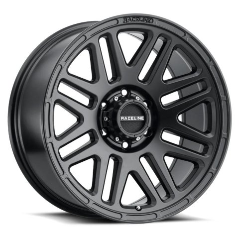Raceline 944B Outlander 15x6in / 6x139.7 BP / 0mm Offset / 4.25mm Bore - Satin Black Wheel