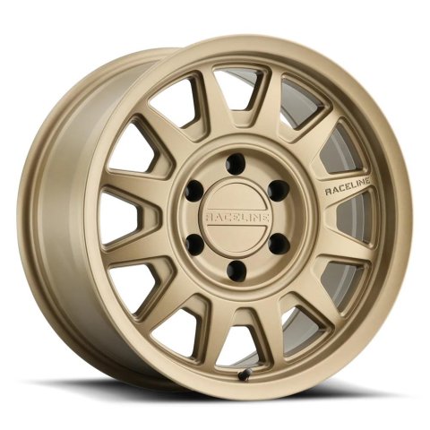 Raceline 952BZ Aero 17x9in / 5x127 BP / -12mm Offset / 78.1mm Bore - Bronze Wheel