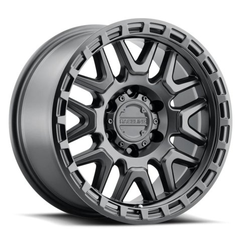 Raceline 953B Krank 17x8.5in / 6x120 BP / 0mm Offset / 67.1mm Bore - Satin Black Wheel