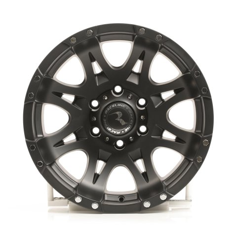 Raceline 981 Raptor 17x9in / 6x139.7 BP / 0mm Offset / 106.1mm Bore - Satin Black Wheel