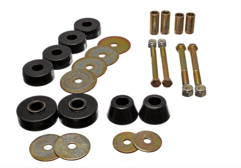 Energy Suspension Chevy Pickup Body Mounts - Black