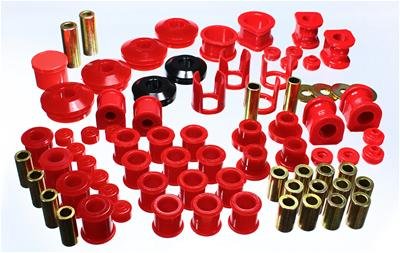 Energy Suspension 89-94 Nissan 240SX (S13) Red Hyper-Flex Master Bushing Set
