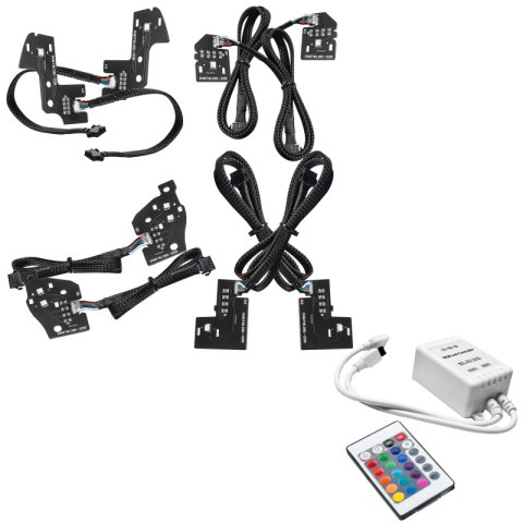 Oracle 19-21 Dodge RAM 1500 Reflector LED Headlight DRL Kit - w/Simple Controller