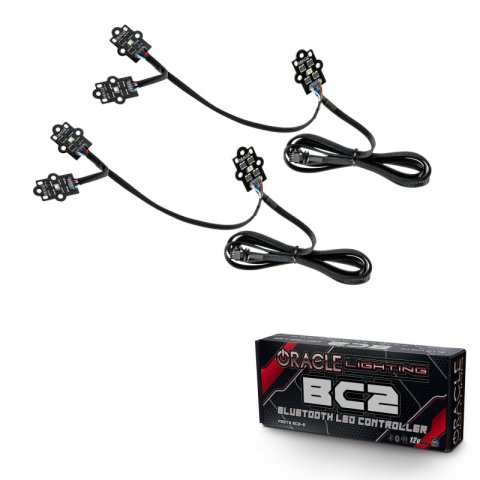 Oracle 19-21 Chevy Silverado 1500 RGB+W Headlight DRL Kit - ColorSHIFT w/ BC1 Controller