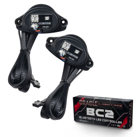 Oracle 20-21 Chevy Corvette C8 RGB+A Headlight DRL Kit - ColorSHIFT w/ BC1 Controller