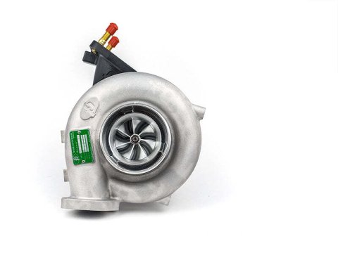 Forced Performance Mitsubishi Evo 9 Green Turbocharger Ball Bearing SS Turbine Housing