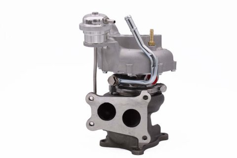 Forced Performance Subaru STi/WRX Blue Turbocharger 58mm CH10CM Turbine Hsg External WG w/Oil Line