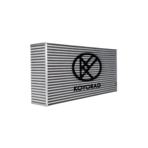 Koyo Universal Aluminum HyperCore Intercooler Core (23in. X 11in. X 4in.)
