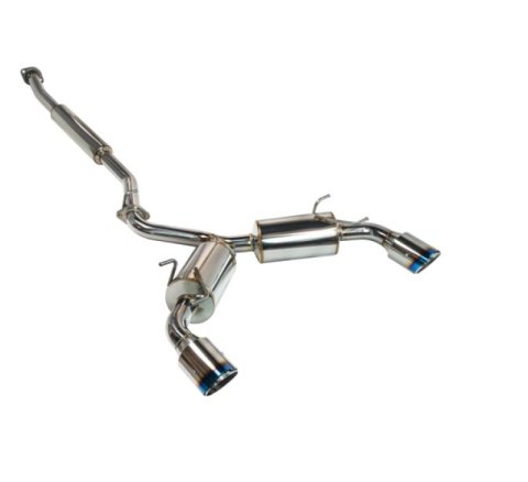 REMARK Elite Spec Cat-Back Exhaust, Toyota GR86 / Subaru BRZ 2022+, Burnt Stainless Tip Cover