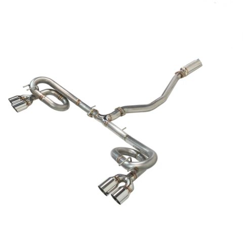 Remark 2022+ Honda Civic Hatchback Sport Touring FL1 (Link Loop)Cat-Back Exhaust Stainless Steel Tip