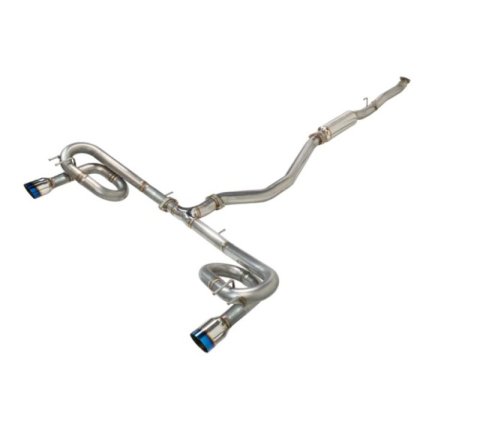 Remark 2022+ Honda Civic Si FE1 Sport Touring (Link Loop) Cat-Back Exhaust w/ Burnt Stainless Tip