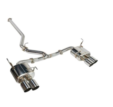 Remark 22+ Subaru WRX (VB) Sports Touring Spec - 4in. SS Quad Tips (Non-Resonated)