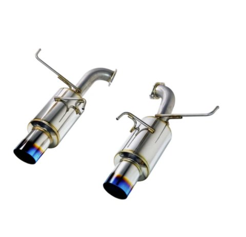 REMARK 2022+ Subaru WRX VB Axle Back Exhaust - Dual R1 Spec Burnt Stainless