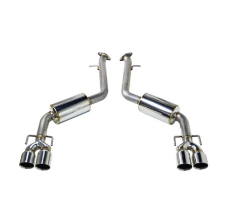 REMARK 17-20 Lexus IS200/300/350 Axle Back Exhaust - Stainless Double Wall Tip (Muffler Version)