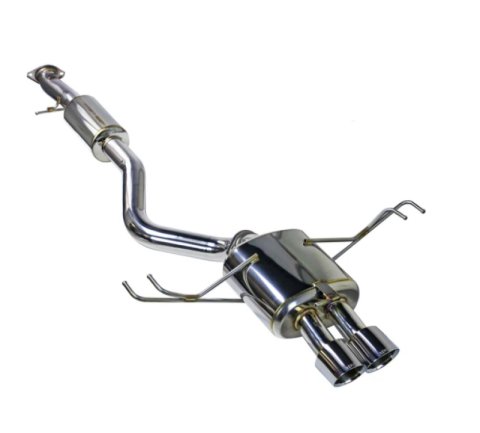 REMARK 24+ Toyota GR Corolla Dual Center Exit w/ Resonator Stainless Steel Cat-Back Exhaust