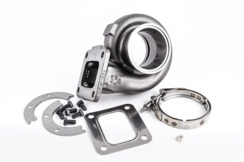 Garrett GT35R Turbine Housing Kit O/V T4 / V-Band 0.82 A/R (Hi Sil)
