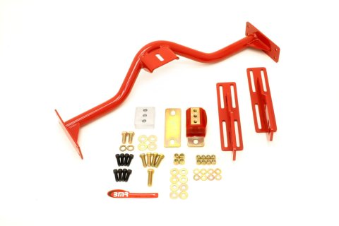 BMR 67-69 1st Gen F-Body Transmission Conversion Crossmember T56/TR6060/TH400/4L80E - Red