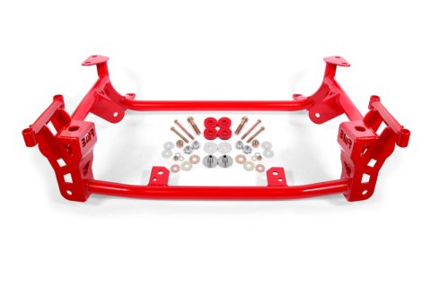 BMR 15+ Ford Mustang GT Lightweight K-Member - Red