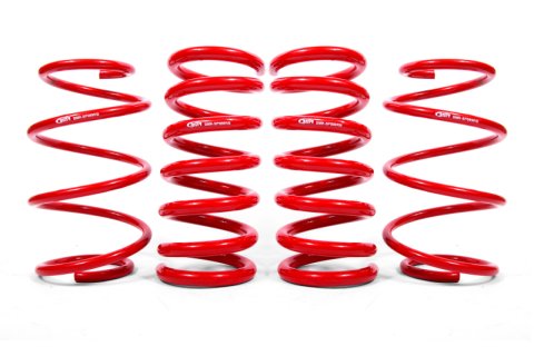 BMR 15-20 Ford Mustang S550 Lowering Spring Kit (Set Of 4) - Red