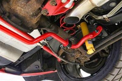 BMR 82-02 F-Body Rear Hollow 29mm Adjustable Sway Bar Kit - Red