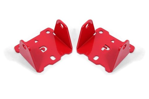 BMR 82-92 F-Body Motor Mount Kit Engine Side Solid - Red