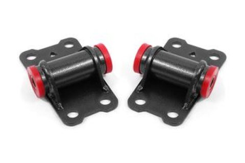 BMR 82-92 F-Body Motor Mount Kit Lower Poly - Black Hammertone