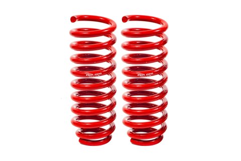 BMR 02-09 Chevrolet Trailblazer / GMC Envoy 2.0in Drop Front Lowering Springs - Red