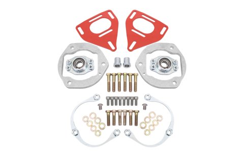 BMR 16-24 Chevy Camaro Caster Camber Plates - Red