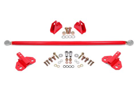 BMR 15-23 Ford S550 Mustang Shock Mount Kit - Red