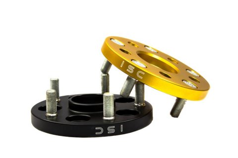 ISC Suspension 5x100 to 5x114 25mm Wheel Adapters Gold - Set of 4