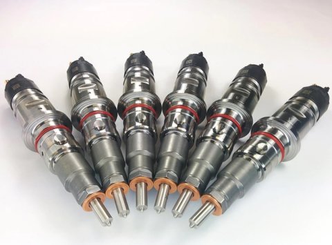 DDP 07.5-18 Dodge Cummins 6.7L Reman Injector Set - 200hp (60% Over)