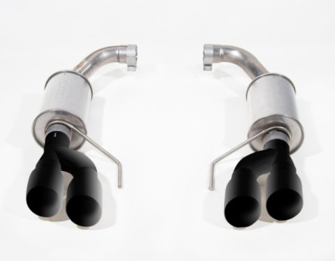 Roush 18-25 Mustang GT Black Tip Axle Back Exhaust