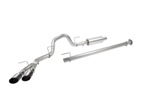 Roush 15-20 F-150 5.0L/3.5L/2.7L Black Tip Cat Back Exhaust