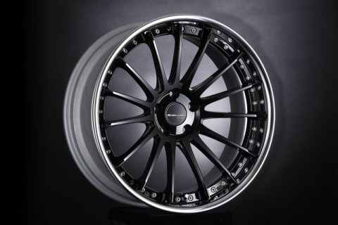 SSR Executor CV04 19x10.5 5x114.3 38 Offset Gunmetal w/ Anodized Black Inner Barrel