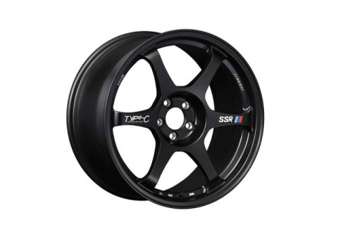 SSR Type-C Forged 18x8.5 +44 5/100 - Sprint Black Wheel