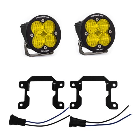 Baja Designs Squadron-R Sport Fog Pocket Lights 447601 Lights, Rally Innovations Kit Squadron