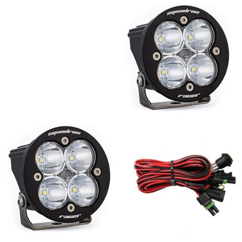 Baja Designs Squadron R Racer Edition Spot LED Light Pods - Clear