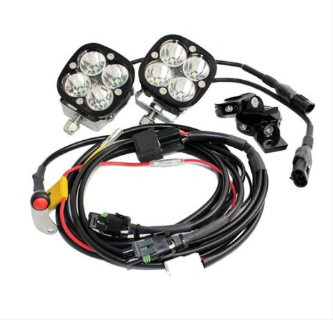 Baja Designs Adventure Bike LED Light Kit 7/8in Squadron Pro