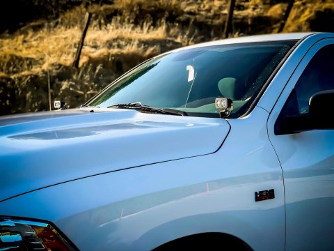 Baja Designs 09-19 Dodge Ram 1500 A-Pillar Kit Squadron Sport