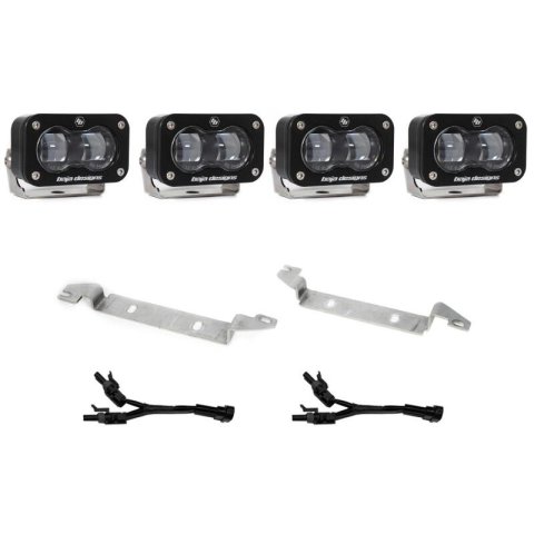 Baja Designs 2025 Toyota 4Runner S2 SAE Fog Pocket Light Kit - Clear