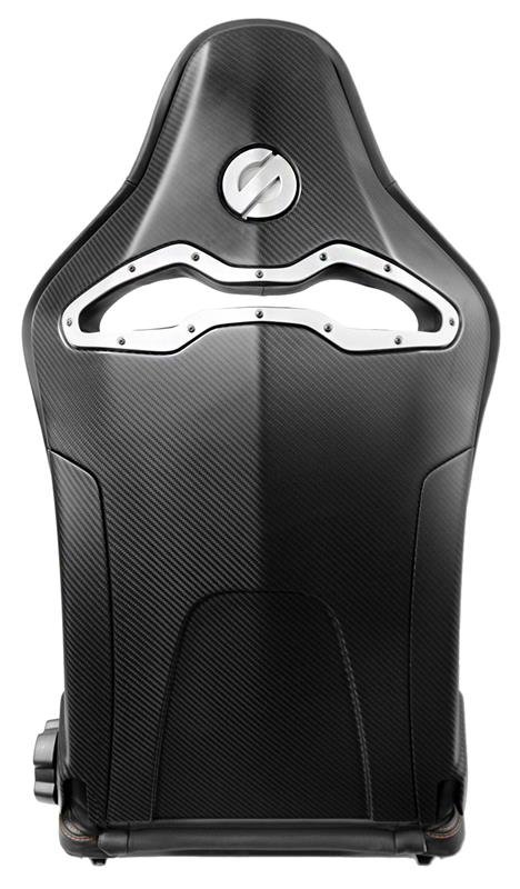 Sparco Seat SPX Special Edition Black/Grey w/ Matte Carbon Shell - Right