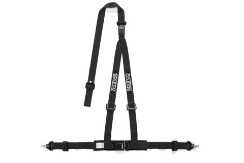 Sparco Belt 2 Inch Black 3Pt Double Release