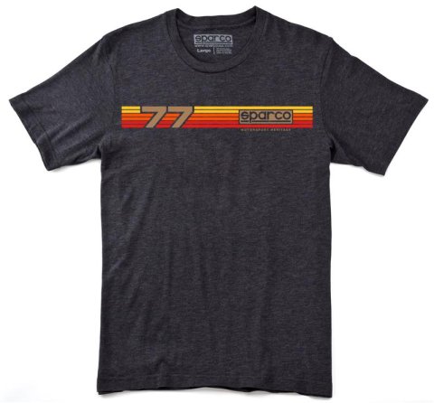 Sparco T-Shirt Rally Charcoal Medium