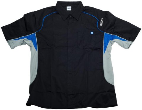 Sparco T-Shirt Circuit Tri Gray Medium
